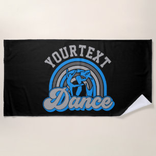 Serviette De Plage Danseur de ballet AJOUTER DU TEXTE Danse classique