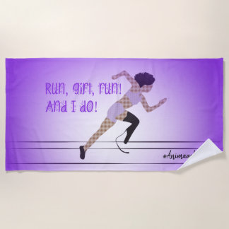 Serviette de plage de Blade Runner de fille