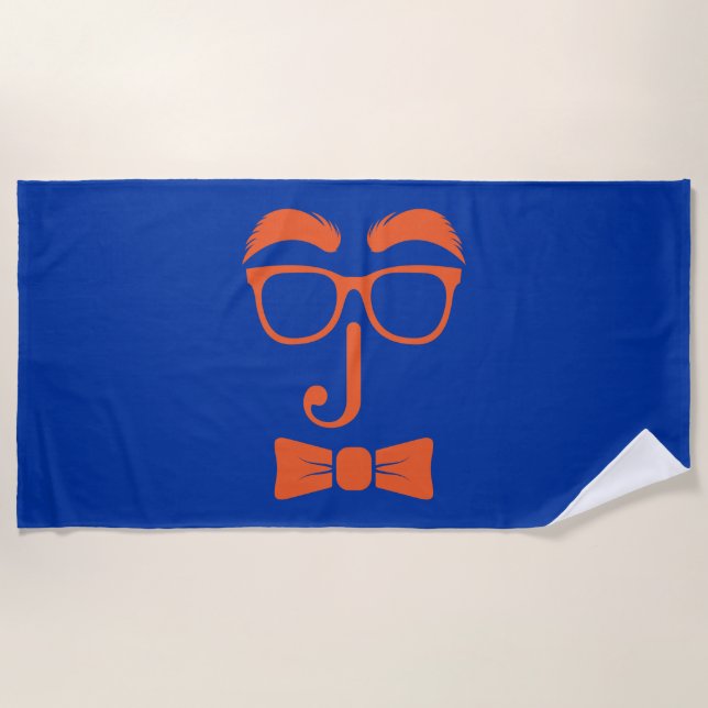Serviette de plage de Jumpin Jax (Devant)