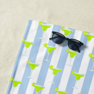 Serviette de plage de la Bridesmaid Margarita Lime