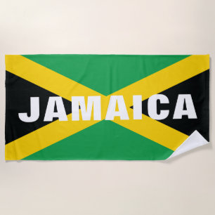 Serviette de plage de la Jamaïque