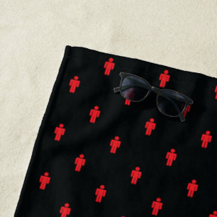 Serviette de plage de Man