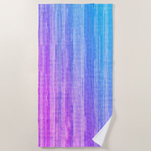 Serviette de plage de Neon Tropical