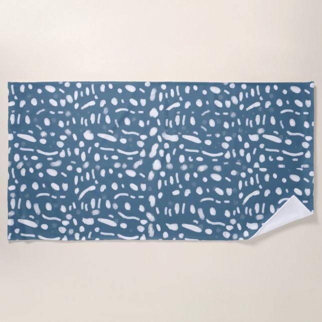 Serviette de plage de requin-baleine (Devant)