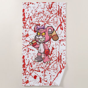 Serviette de plage de Scare Bear