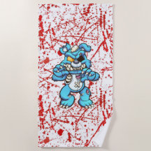 Serviette de plage de Scare Bear