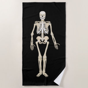 Serviette de plage de Skeleton