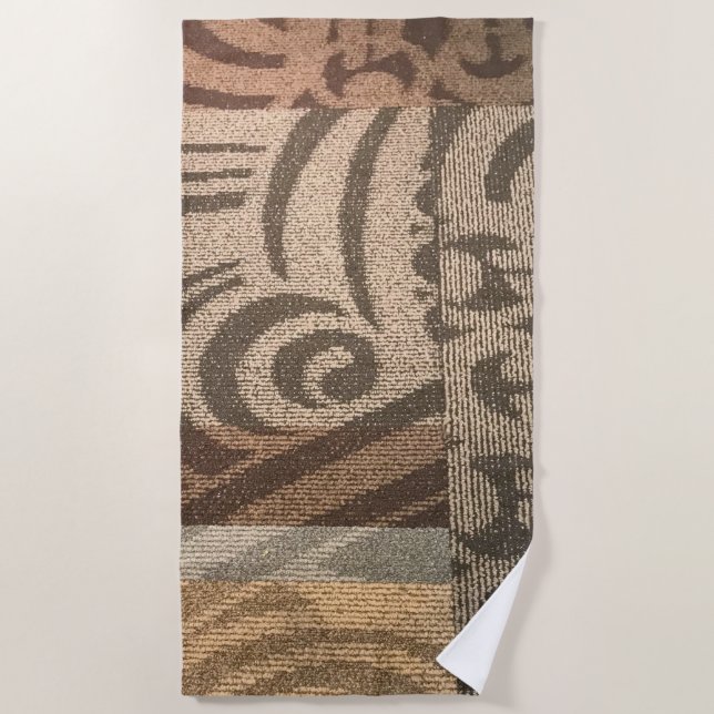 Serviette de plage de Tapis de Nashville (Devant)