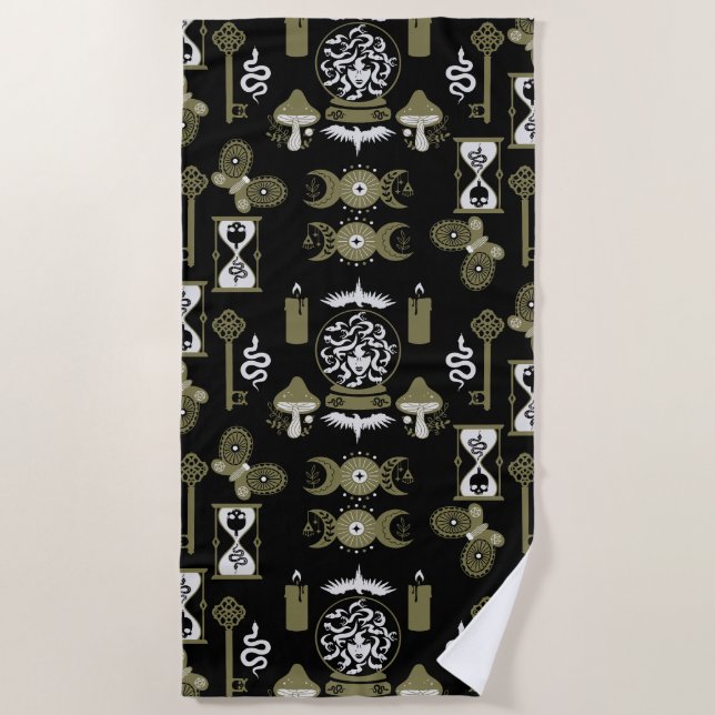 Serviette De Plage Décor esthétique (Devant)
