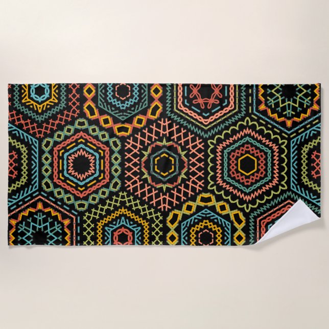 Serviette De Plage décoration (Devant)