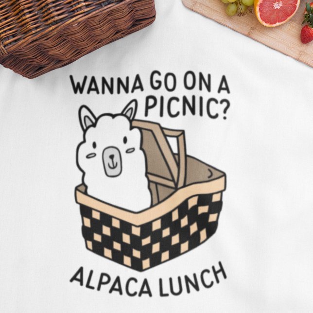 Serviette De Plage Déjeuner Alpaca (Créateur téléchargé)
