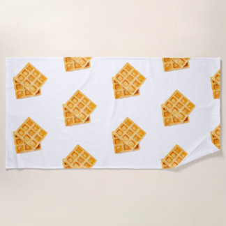 Serviette De Plage delicious waffle towel