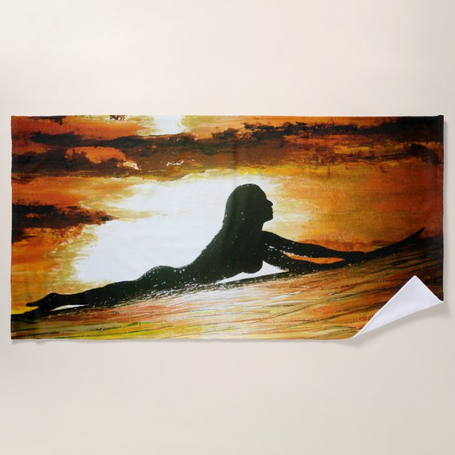 Serviette De Plage Dernier appel (Devant)