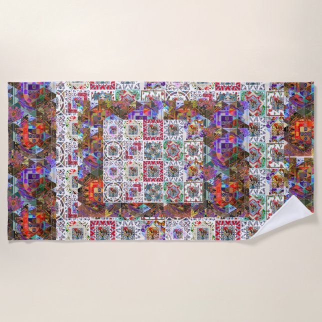 Serviette De Plage Design portugais (Devant)