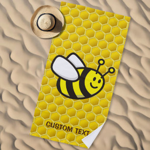 Serviette De Plage Dessin sur les abeilles