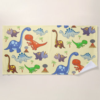 Serviette De Plage Dino World Beach Towel