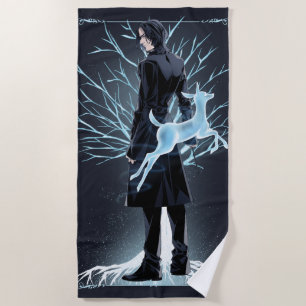 Serviette De Plage Doe Patronus d'Anime Severus Snape