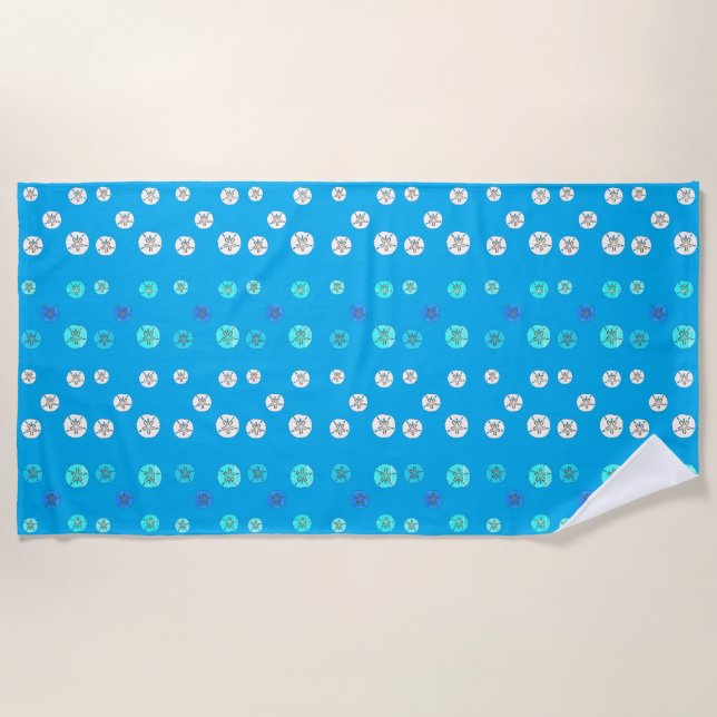 Serviette De Plage dollars de sable (Devant)