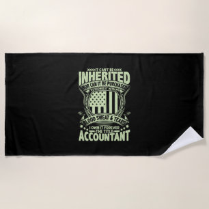 Serviette De Plage Don comptable   Le comptable de titre