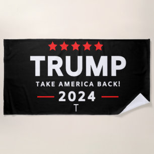 Serviette De Plage Donald Trump 2024 redonne l'élection américaine