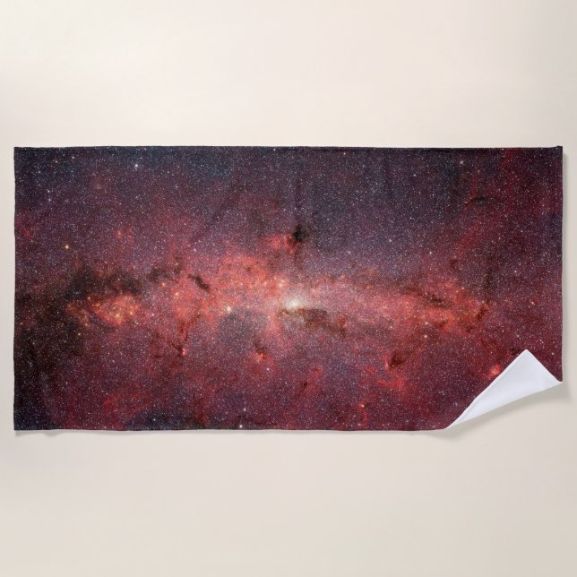 Serviette De Plage Donnez-moi de l'espace. (Devant)