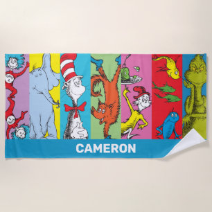 Serviette De Plage Dr. Seuss Tranche de personnage