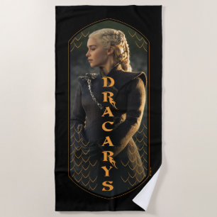 Serviette De Plage "Dracarys" Daenerys Targaryen Graphic