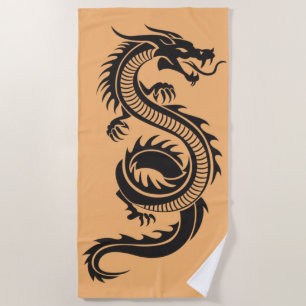 Serviette De Plage Dragon chinois