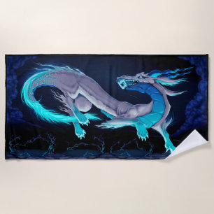 Serviette De Plage Dragon Imaginaire