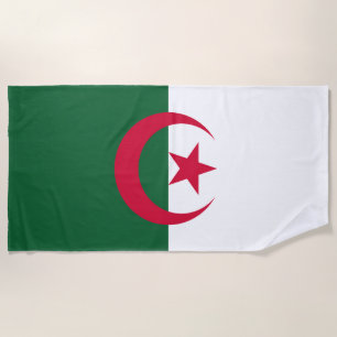 Serviette De Plage Drapeau Algérie