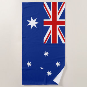 Serviette De Plage Drapeau australien