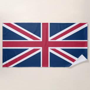 Serviette De Plage Drapeau britannique