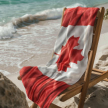 Drapeau canadien Satin Look