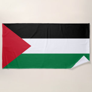 Serviette De Plage Drapeau de la Palestine