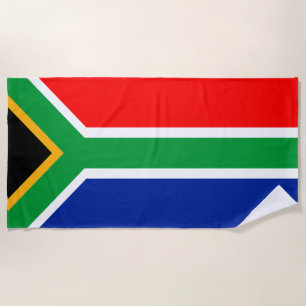 Serviette De Plage Drapeau de l'Afrique du Sud