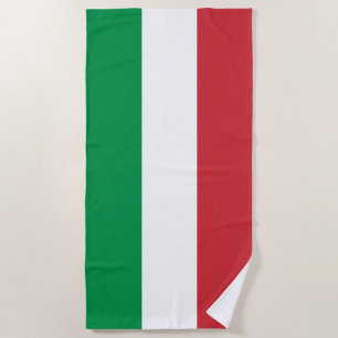 Serviette De Plage Drapeau de l'Italie