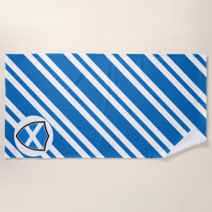 Serviette De Plage Drapeau de plage écossais
