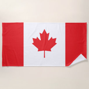 Serviette De Plage Drapeau du Canada