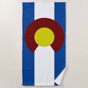 Serviette De Plage Drapeau du Colorado