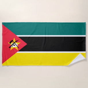 Serviette De Plage Drapeau du Mozambique