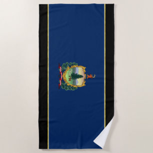 Serviette De Plage Drapeau du Vermont