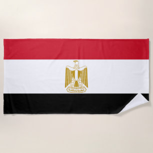 Serviette De Plage Drapeau Égypte