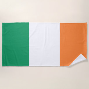 Serviette De Plage Drapeau irlandais (République d'Irlande) (ROI) (Ei