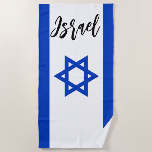 Serviette De Plage Drapeau Israël