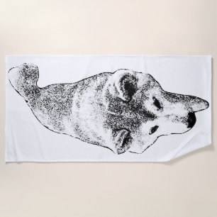 Serviette De Plage Écart de confiance