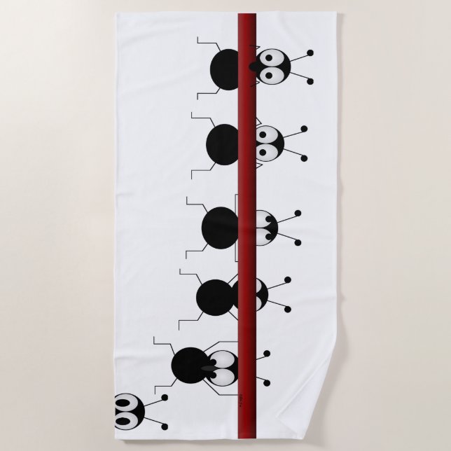 Serviette de plage Eeks (Devant)