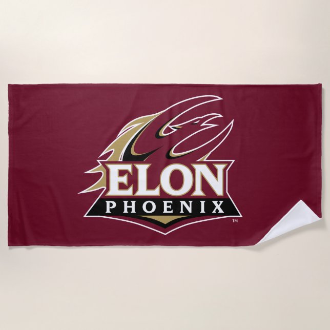 Serviette De Plage Elon Phoenix (Devant)