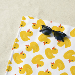 Serviette de plage en caoutchouc Duck Neutre sel