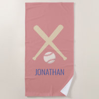 Enfants Baseball Personnalisé Sports Blue Red