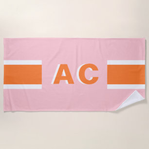 Serviette De Plage Enterrement de vie de jeune fille minimaliste mono